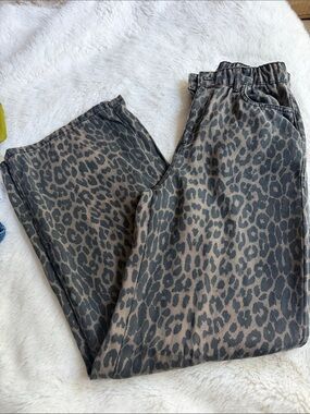 Calzedonia Straight Leg Women’s Jeans in Leopard Print